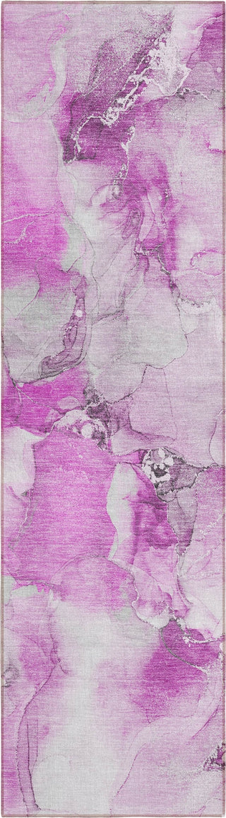 Piper Looms Chantille Watercolors ACN526 Pink Area Rug