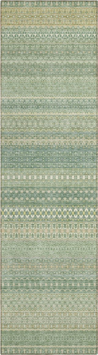 Piper Looms Chantille Stripes ACN527 Aloe Area Rug