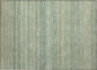 Piper Looms Chantille Stripes ACN527 Aloe Area Rug