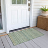 Piper Looms Chantille Stripes ACN527 Aloe Area Rug