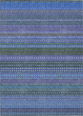 Piper Looms Chantille Stripes ACN527 Blue Area Rug
