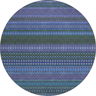 Piper Looms Chantille Stripes ACN527 Blue Area Rug