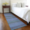 Piper Looms Chantille Stripes ACN527 Blue Area Rug