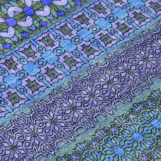 Piper Looms Chantille Stripes ACN527 Blue Area Rug