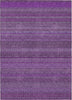 Piper Looms Chantille Stripes ACN527 Eggplant Area Rug