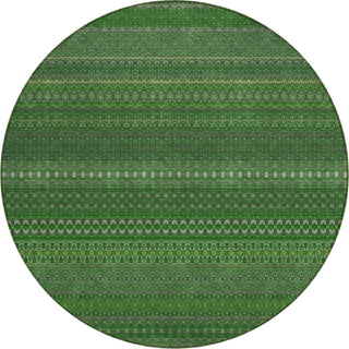 Piper Looms Chantille Stripes ACN527 Fern Area Rug