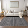 Piper Looms Chantille Stripes ACN527 Gray Area Rug