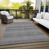 Piper Looms Chantille Stripes ACN527 Gray Area Rug