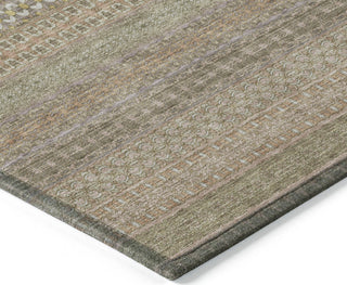 Piper Looms Chantille Stripes ACN527 Khaki Area Rug