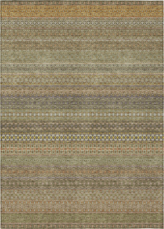 Piper Looms Chantille Stripes ACN527 Khaki Area Rug