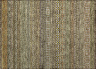 Piper Looms Chantille Stripes ACN527 Khaki Area Rug