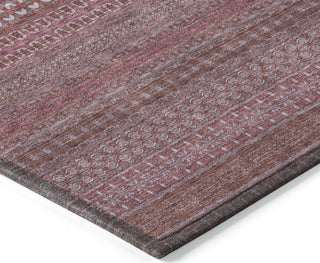 Piper Looms Chantille Stripes ACN527 Merlot Area Rug