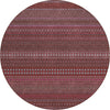 Piper Looms Chantille Stripes ACN527 Merlot Area Rug