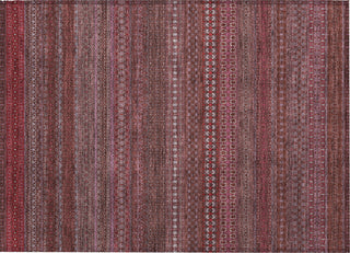 Piper Looms Chantille Stripes ACN527 Merlot Area Rug