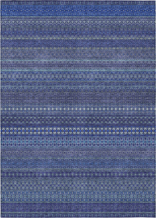 Piper Looms Chantille Stripes ACN527 Navy Area Rug