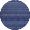 Piper Looms Chantille Stripes ACN527 Navy Area Rug