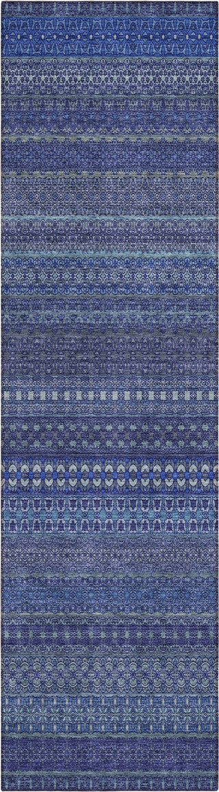 Piper Looms Chantille Stripes ACN527 Navy Area Rug