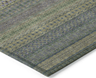 Piper Looms Chantille Stripes ACN527 Olive Area Rug