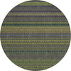 Piper Looms Chantille Stripes ACN527 Olive Area Rug