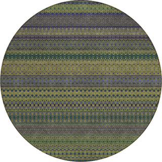 Piper Looms Chantille Stripes ACN527 Olive Area Rug