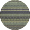 Piper Looms Chantille Stripes ACN527 Sage Area Rug