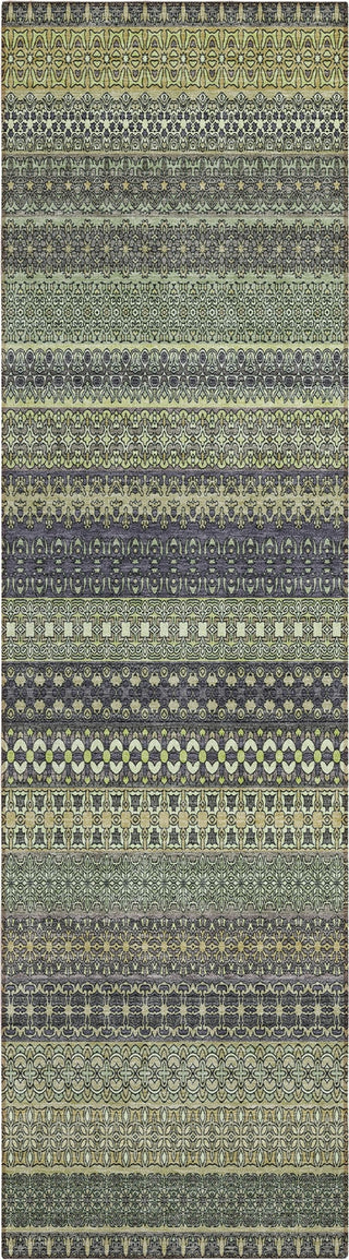 Piper Looms Chantille Stripes ACN527 Sage Area Rug