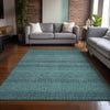 Piper Looms Chantille Stripes ACN527 Turquoise Area Rug