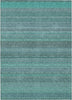 Piper Looms Chantille Stripes ACN527 Turquoise Area Rug