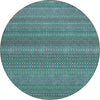 Piper Looms Chantille Stripes ACN527 Turquoise Area Rug