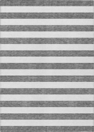 Piper Looms Chantille Stripes ACN528 Charcoal Area Rug