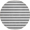 Piper Looms Chantille Stripes ACN528 Charcoal Area Rug