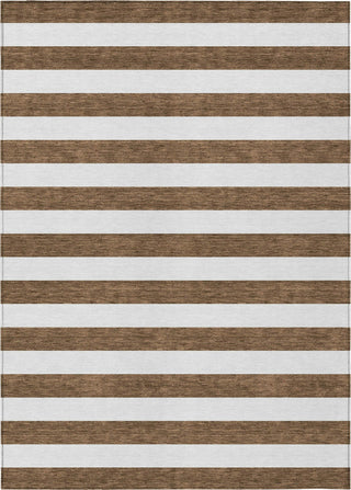 Piper Looms Chantille Stripes ACN528 Chocolate Area Rug