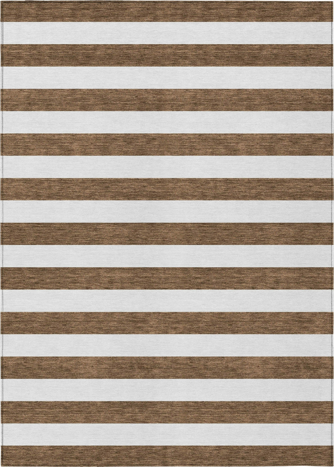Piper Looms Chantille Stripes ACN528 Chocolate Area Rug