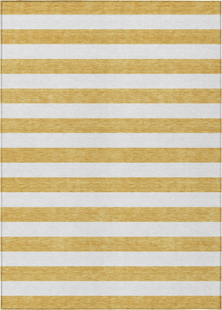 Piper Looms Chantille Stripes ACN528 Gold Area Rug