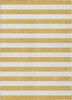 Piper Looms Chantille Stripes ACN528 Gold Area Rug