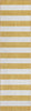 Piper Looms Chantille Stripes ACN528 Gold Area Rug