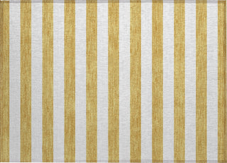 Piper Looms Chantille Stripes ACN528 Gold Area Rug