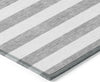 Piper Looms Chantille Stripes ACN528 Gray Area Rug