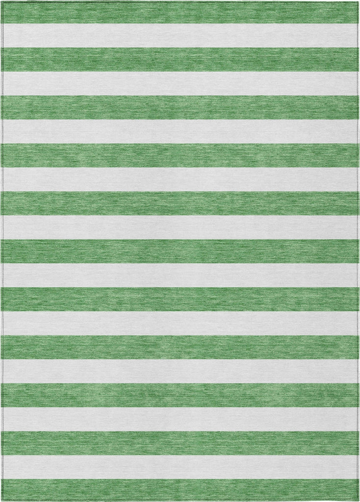 Piper Looms Chantille Stripes ACN528 Green Area Rug