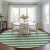 Piper Looms Chantille Stripes ACN528 Green Area Rug