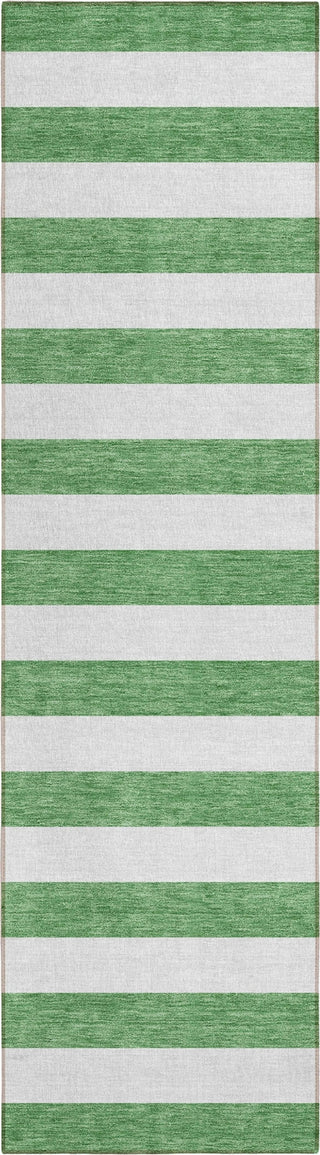 Piper Looms Chantille Stripes ACN528 Green Area Rug