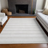 Piper Looms Chantille Stripes ACN528 Ivory Area Rug