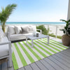 Piper Looms Chantille Stripes ACN528 Lime Area Rug