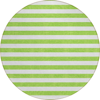 Piper Looms Chantille Stripes ACN528 Lime Area Rug