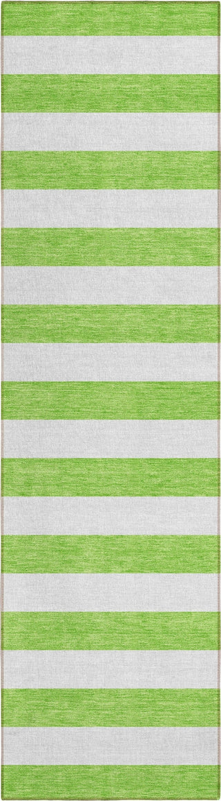 Piper Looms Chantille Stripes ACN528 Lime Area Rug