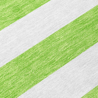 Piper Looms Chantille Stripes ACN528 Lime Area Rug