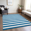 Piper Looms Chantille Stripes ACN528 Navy Area Rug