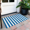 Piper Looms Chantille Stripes ACN528 Navy Area Rug