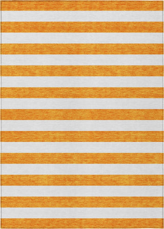 Piper Looms Chantille Stripes ACN528 Orange Area Rug