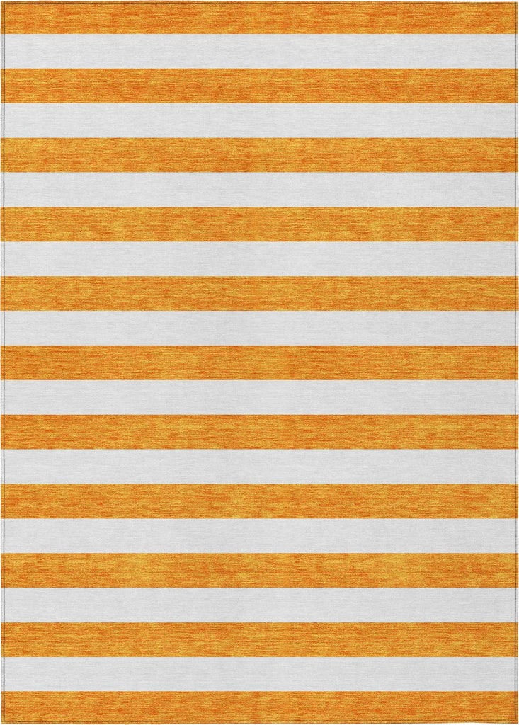 Piper Looms Chantille Stripes ACN528 Orange Area Rug